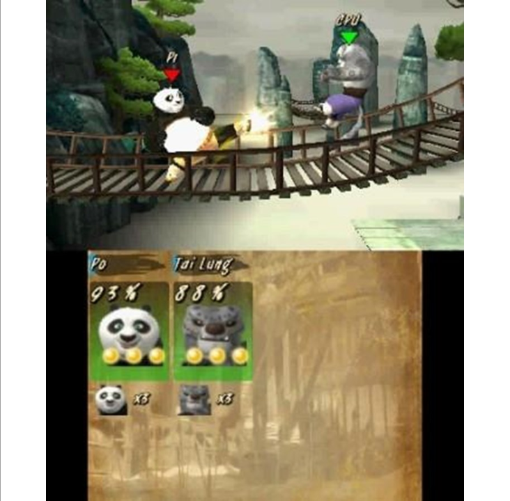 Kung Fu Panda: Showdown of Legendary Legends - Nintendo 3DS - Martial Arts