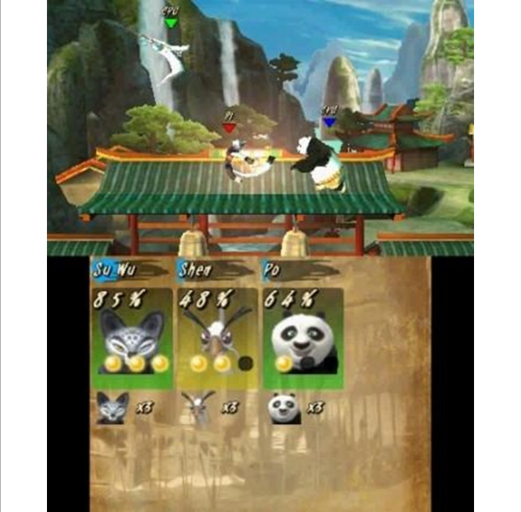 Kung Fu Panda: Showdown of Legendary Legends - Nintendo 3DS - Martial Arts