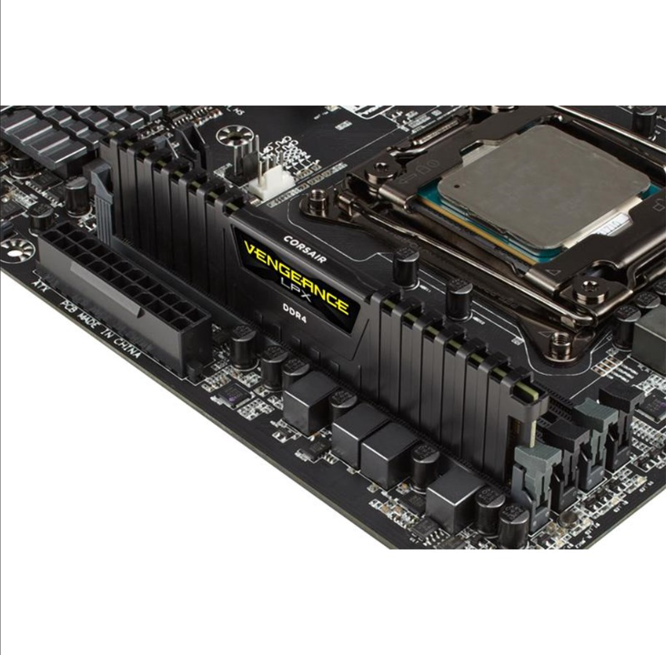 Corsair Vengeance LPX DDR4-2400 - 8GB - CL16 - 单通道（1 件） - 英特尔 XMP - 黑色