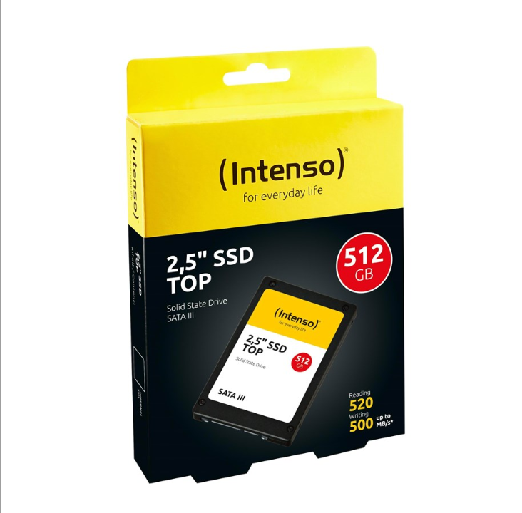 Intenso SSD SATA III TOP - 512GB - SATA-600 - 2.5"