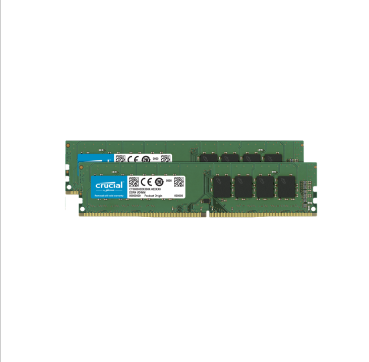 حاسم - DDR4 - 16 جيجابايت: 2 × 8 جيجابايت - DIMM 288-pin