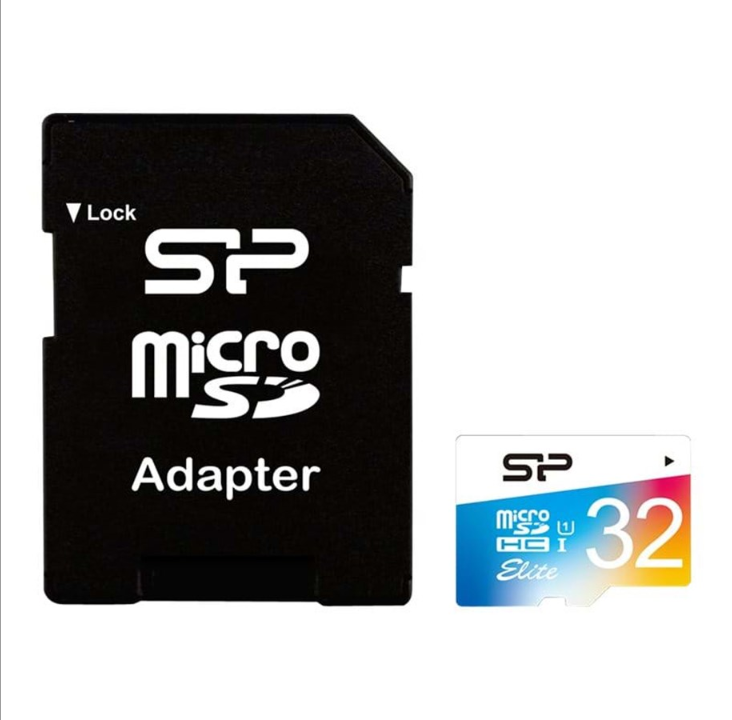 Silicon Power Elite - flash-minneskort - 32 GB - micro