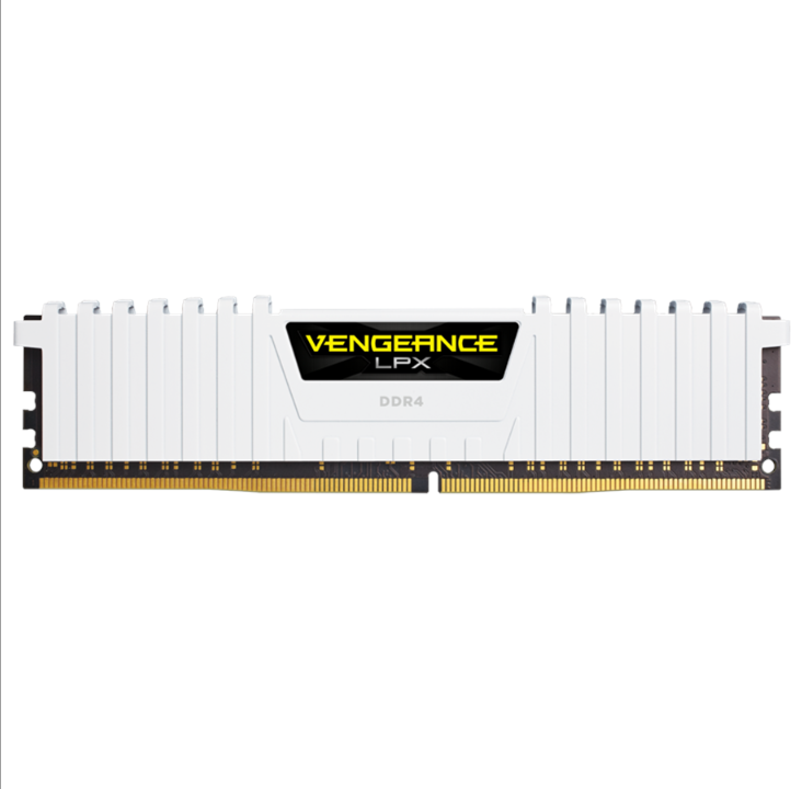 Corsair Vengeance LPX DDR4-3200 - 16GB - CL16 - Dual Channel (2 pcs) - Intel XMP - White