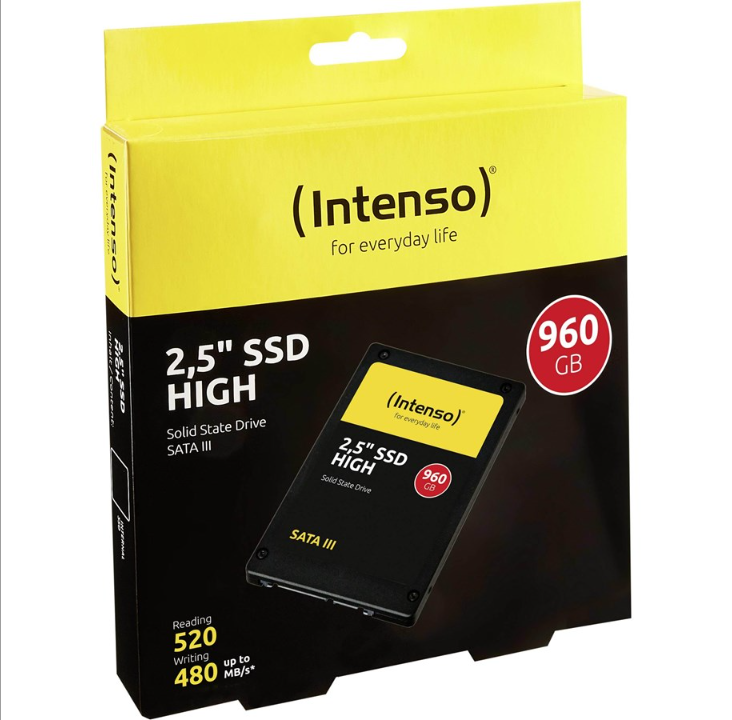 Intenso SSD SATA III High Performance - 960GB - 2.5" SATA-600