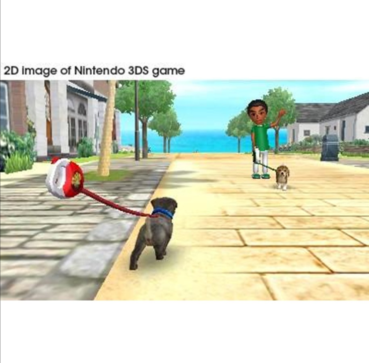 Dogs + Cats: Golden Retriever & New Friends - Nintendo 3DS - Simulation - pets