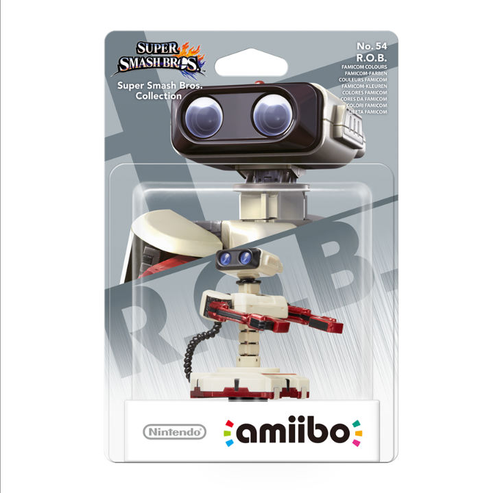 Nintendo Amiibo Smash no. 54 - ROB Famicom Colors (Super Smash Bros. Collection) - Accessories for game console - Nintendo 3DS