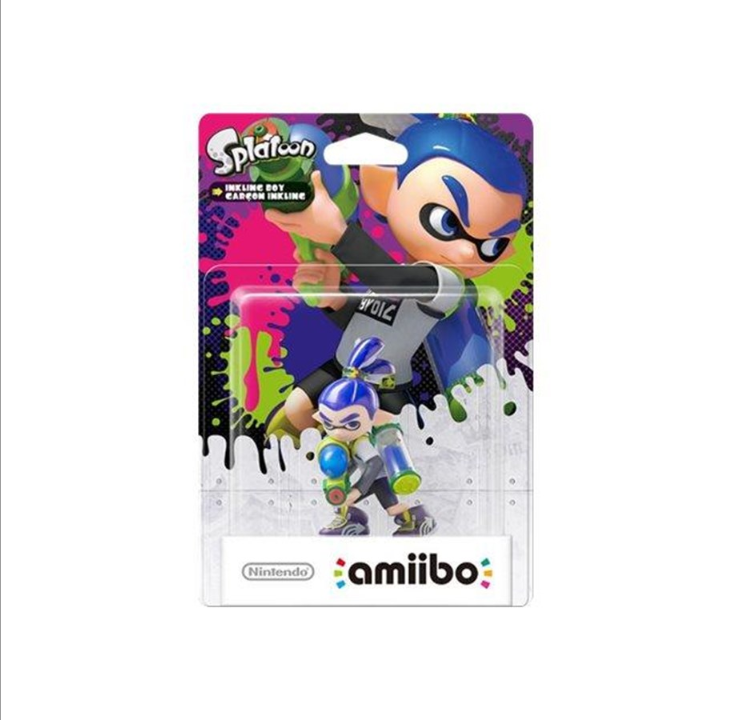 Nintendo Amiibo Inkling Boy Blue - (Splatoon Collection)