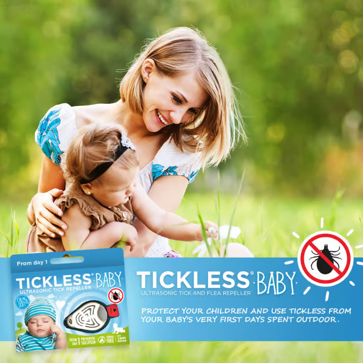 TICKLESS Baby Tick Protection Beige 1 pc