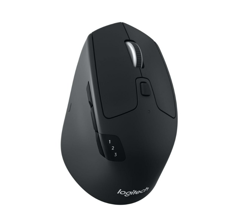 Logitech M720 Triathlon - Mouse - Optic - 7 buttons - Black