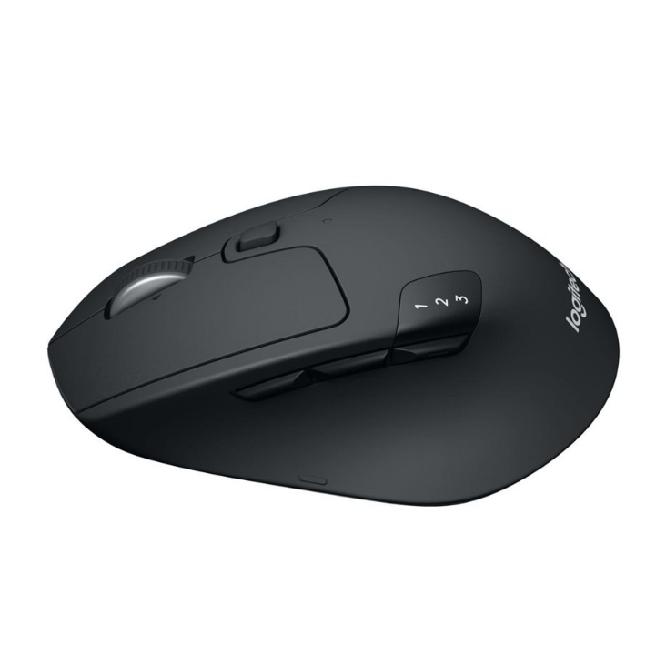 Logitech M720 Triathlon - Mouse - Optic - 7 buttons - Black