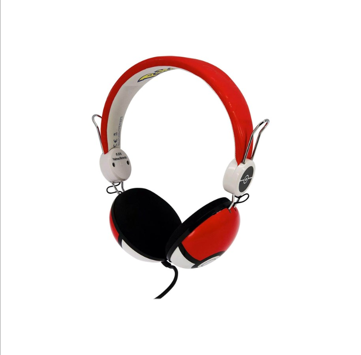 Pokemon Folding Headphones Teens Pokeball