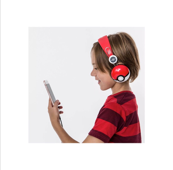 Pokemon Folding Headphones Teens Pokeball