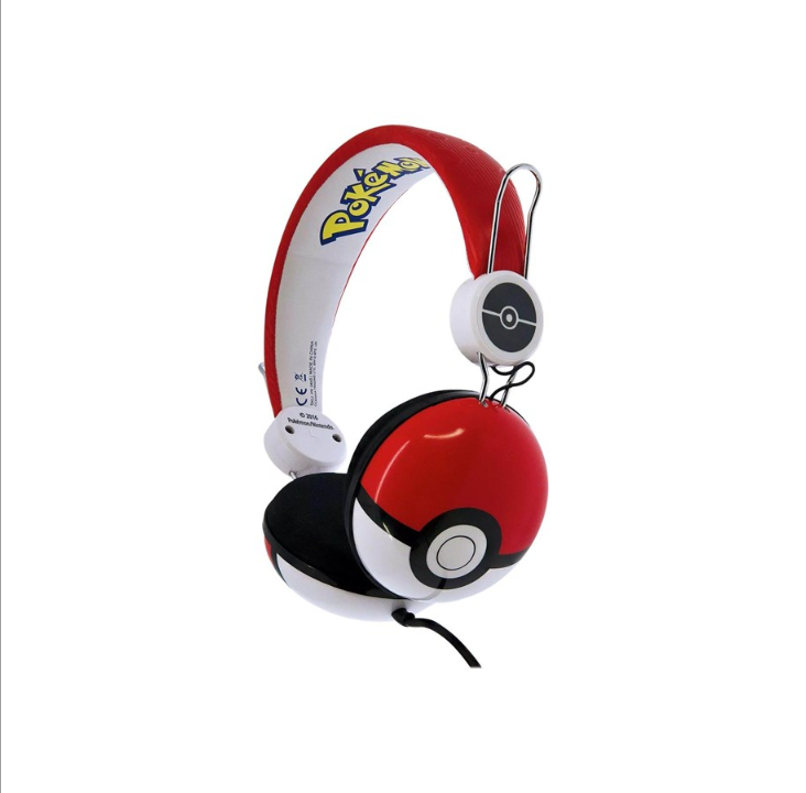 Pokemon Folding Headphones Teens Pokeball