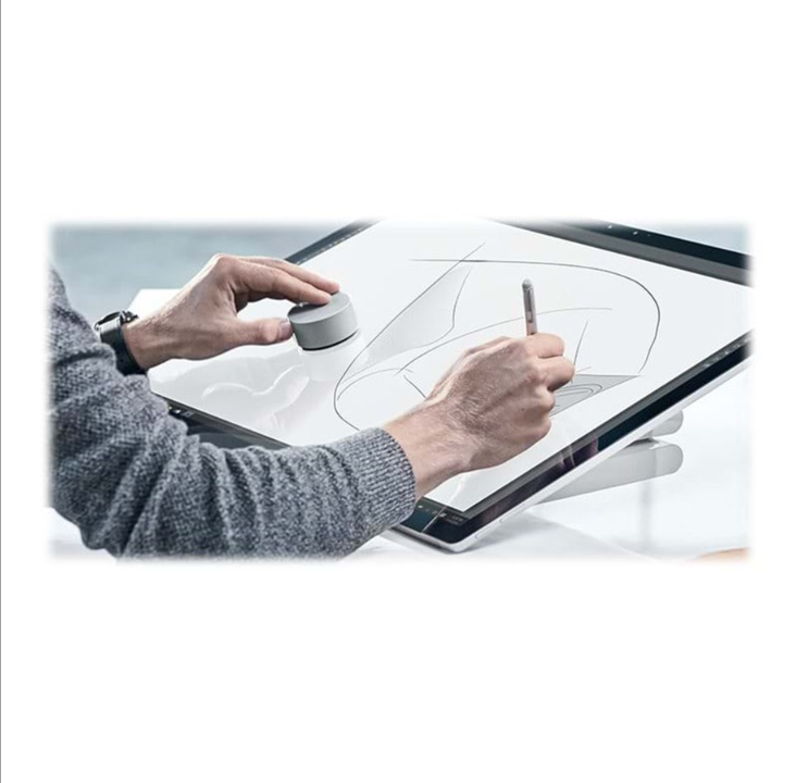 Microsoft Surface Dial - Marker (puck) - Silver