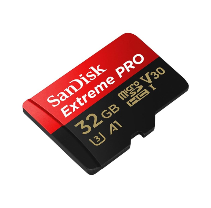 SanDisk Extreme Pro microSD/SD - 100MB/s - 32GB