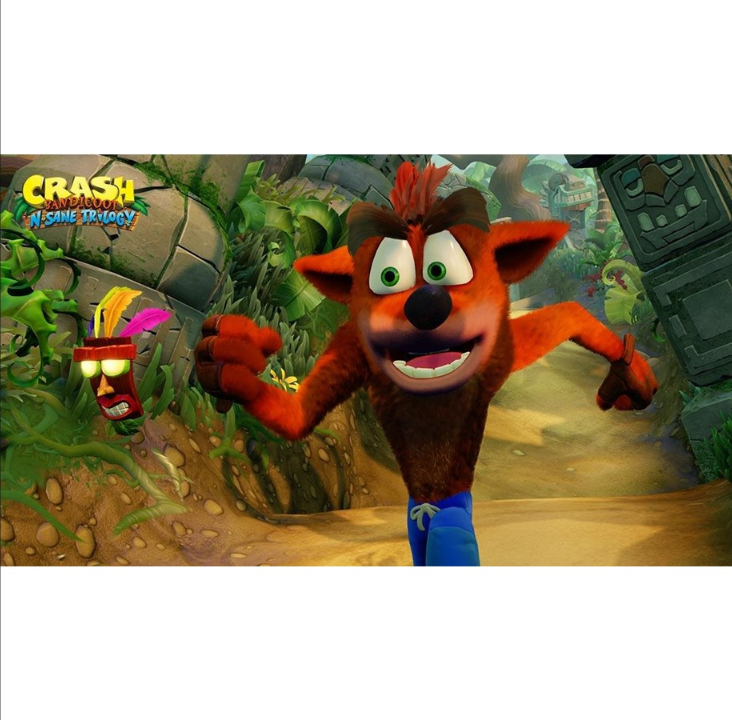 لعبة Crash Bandicoot N-Sane Trilogy - سوني بلاي ستيشن 4 - مجموعة