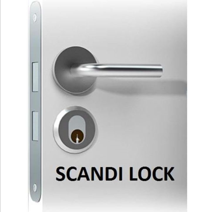 Danalock V3 Smart Lock Bluetooth Scandi - Silver