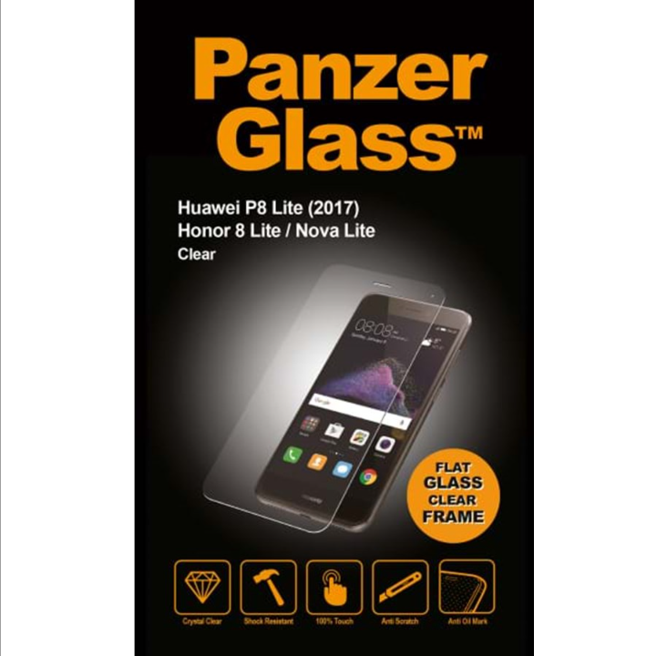 PanzerGlass 华为 P8 Lite 2017/荣耀 8 Lite/华为 Nova Lite 屏幕保护膜