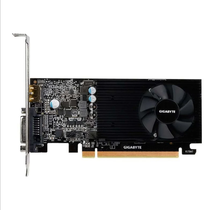 GIGABYTE GeForce GT 1030 Low Profile - 2GB GDDR5 RAM - Graphics card