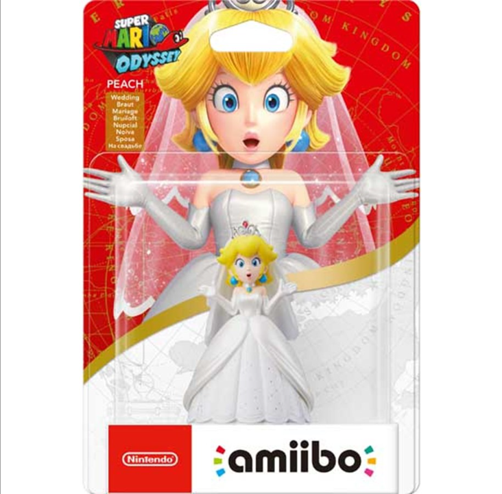 Nintendo Amiibo Peach in wedding outfit - Accessories for game console