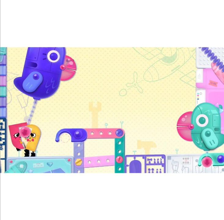 Snipperclips Plus: اقطعها معًا! - نينتندو سويتش - ألغاز