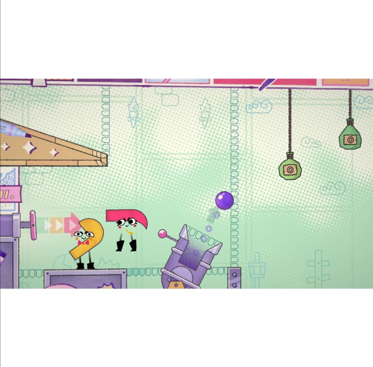 Snipperclips Plus: اقطعها معًا! - نينتندو سويتش - ألغاز