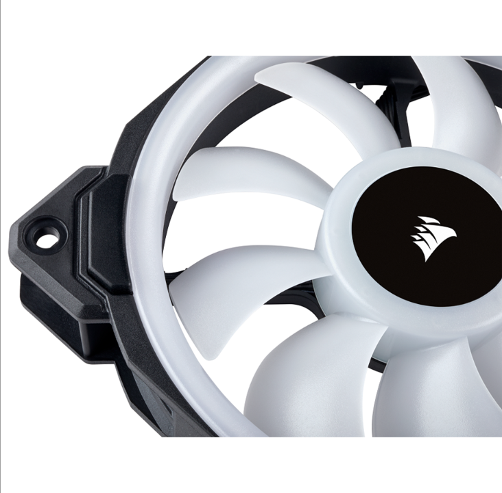 Corsair LL120 RGB Dual Light 3-pack + Node PRO - Chassis fan - 120mm - Black with RGB LED - 24 dBA