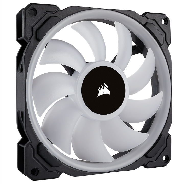 Corsair LL140 RGB Dual Light 2-pack + Node PRO - Chassis fan - 140mm - Black with RGB LED - 25 dBA