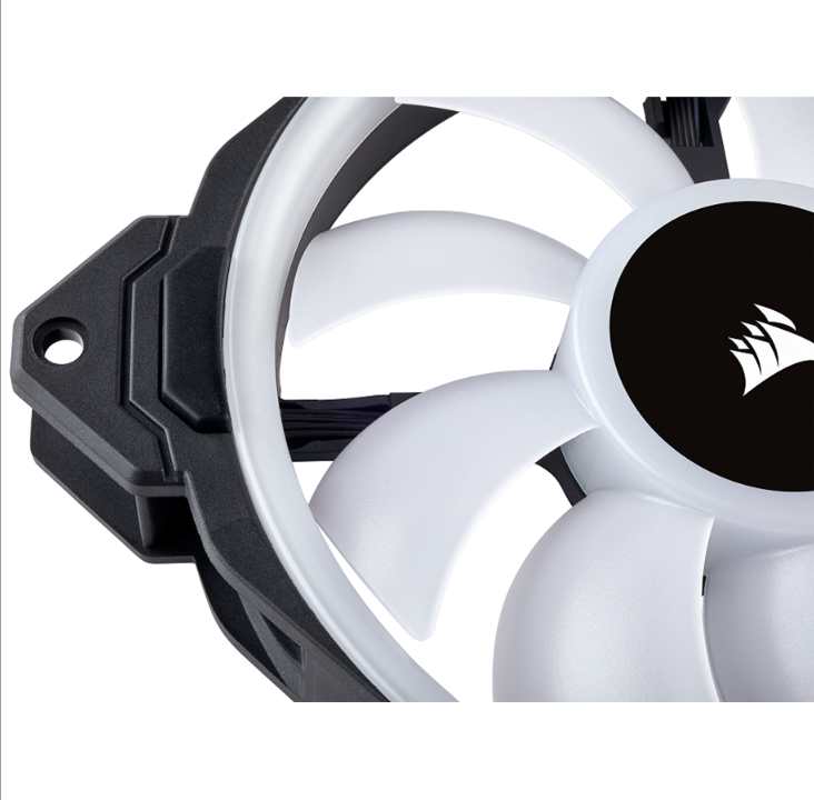 Corsair LL140 RGB Dual Light 2-pack + Node PRO - Chassis fan - 140mm - Black with RGB LED - 25 dBA