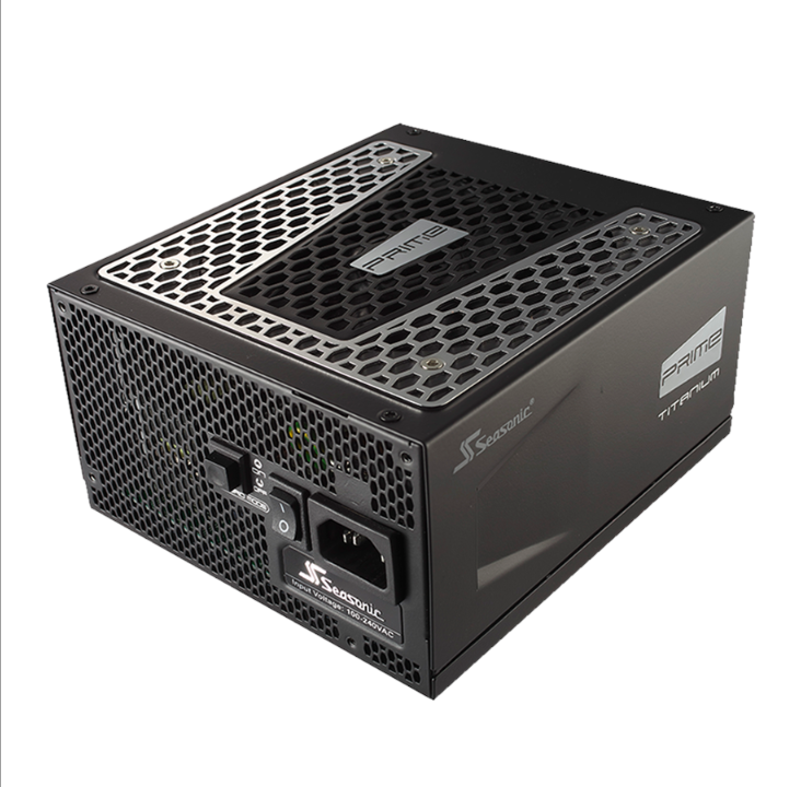 Seasonic Prime TX 650 power supply - 650 Watt - 135 mm - 80 Plus Titanium certificate (up to 90% efficiency)