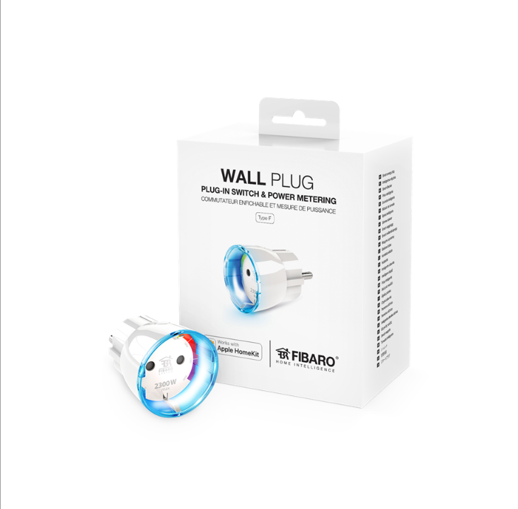 Fibaro Wall Plug for Apple HomeKit - Type F