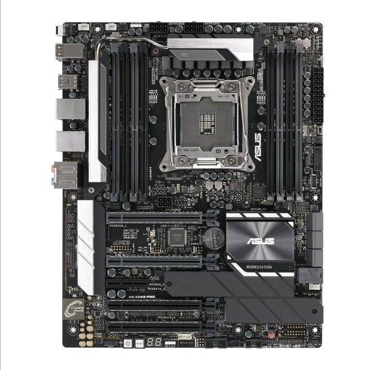 اللوحة الأم ASUS WS X299 PRO - Intel X299 - مقبس Intel LGA2066 - ذاكرة الوصول العشوائي DDR4 - ATX