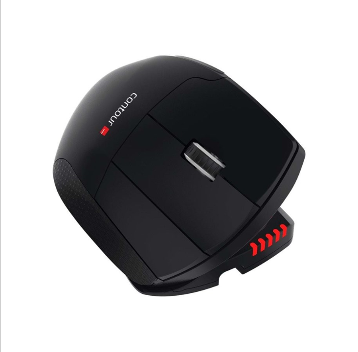 Contour UniMouse - Ergonomic mouse - Optic - 7 buttons - Red