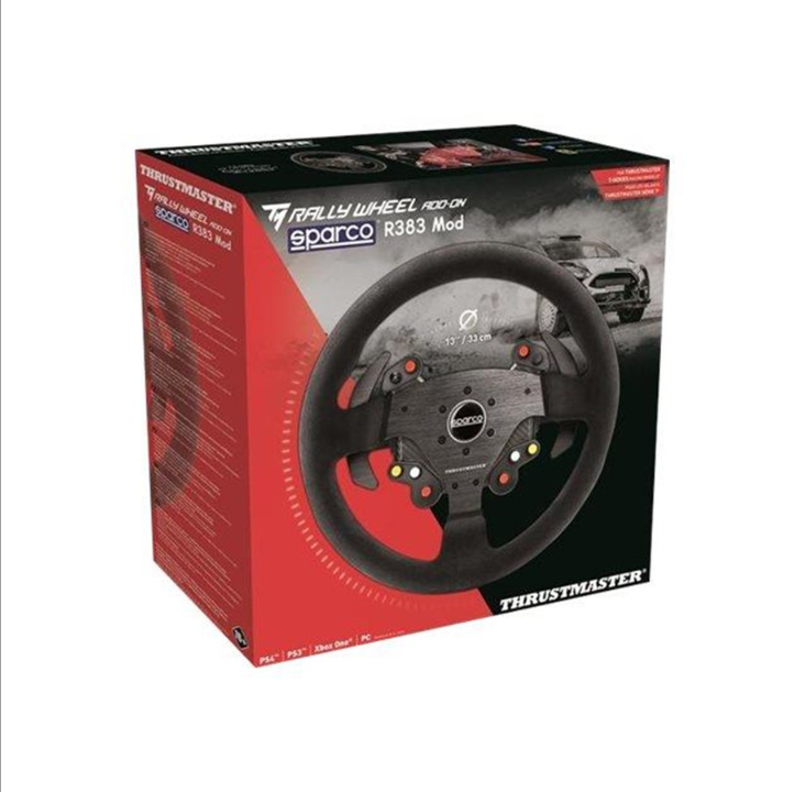 Thrustmaster Rally Wheel Add-on Sparco R383 Mod - Gamepad - Sony PlayStation 4