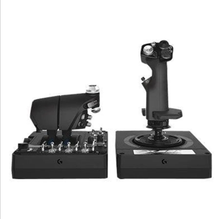 Logitech G Saitek X56 HOTAS - joystick and speeder - cabling - Joystick and throttle - PC *DEMO*