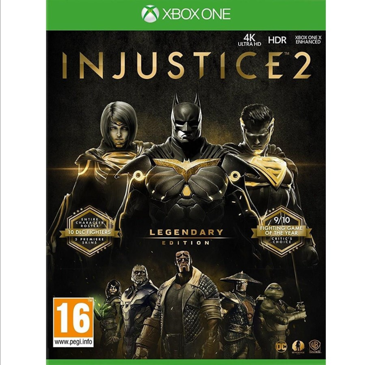 Injustice 2: الإصدار الأسطوري - Microsoft Xbox One - الفنون القتالية
