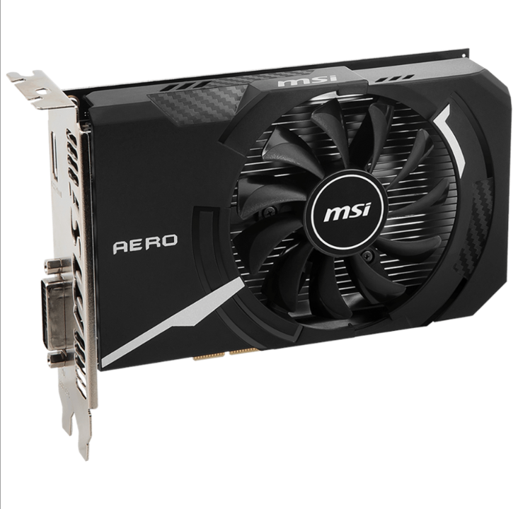 MSI GeForce GT 1030 AERO ITX OC - 2GB DDR4 SDRAM - Graphics card