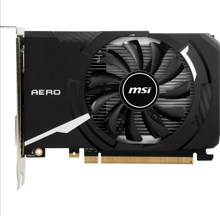 MSI GeForce GT 1030 AERO ITX OC - 2GB DDR4 SDRAM - Graphics card