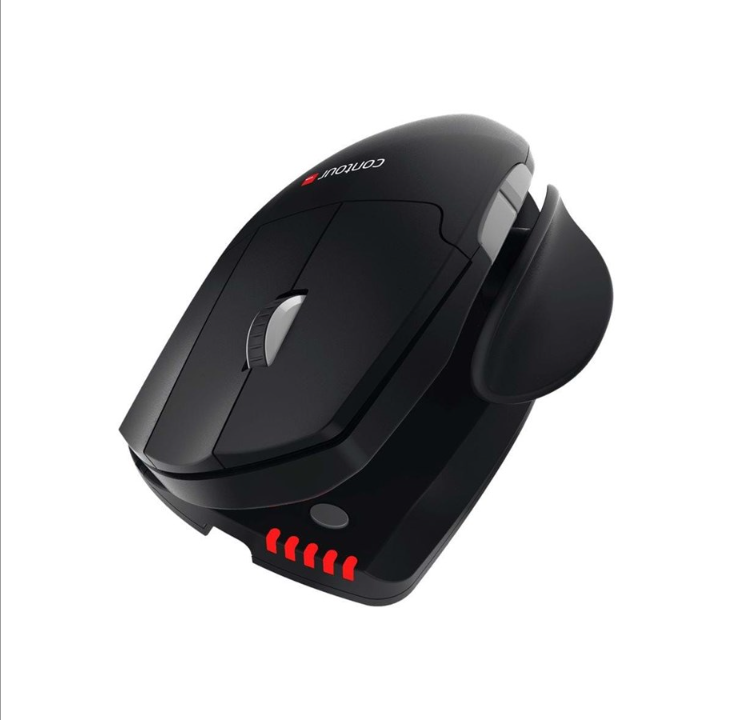 Contour Unimouse - Mouse - Optic - 7 buttons - Black