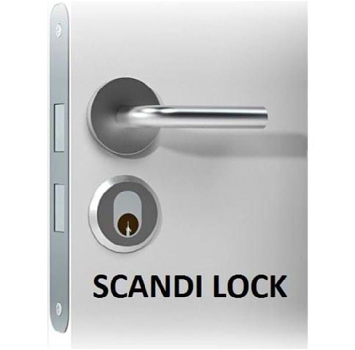 Danalock V3 Smart Lock Zigbee Scandi - Silver