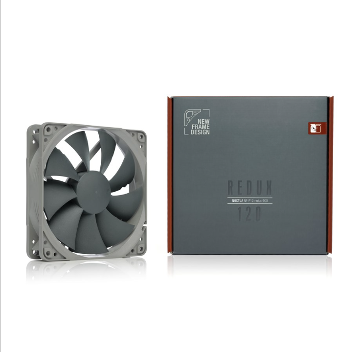 Noctua NF-P12 redux-900 - Chassis fan - 120mm - Black - 13 dBA