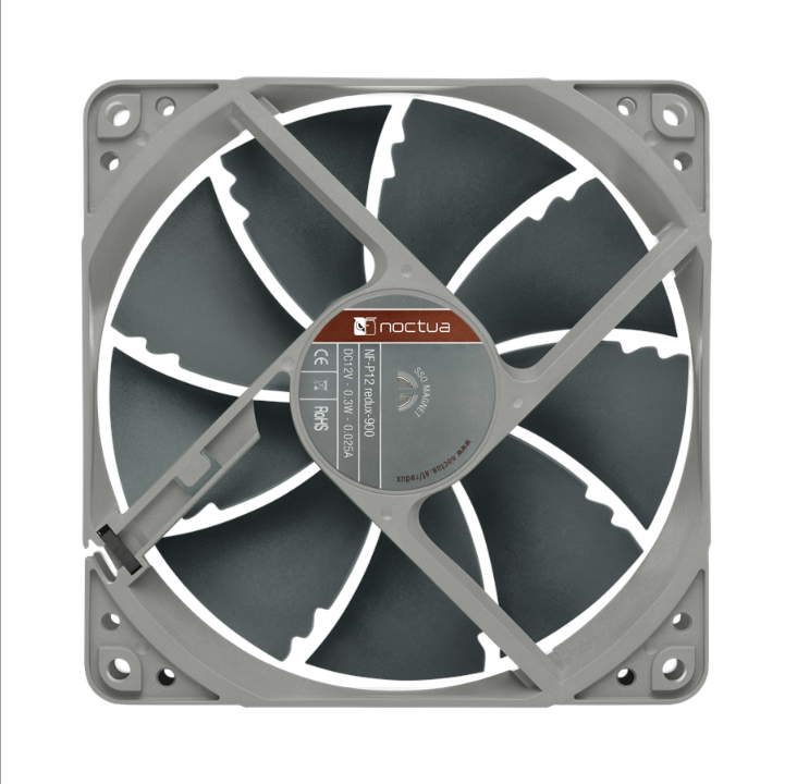 Noctua NF-P12 redux-900 - Chassis fan - 120mm - Black - 13 dBA