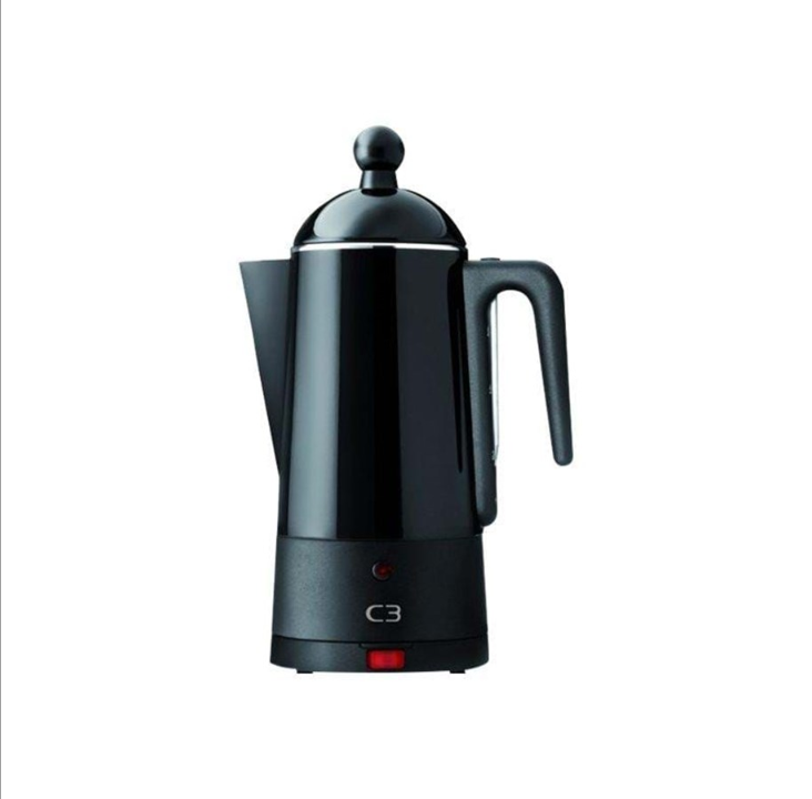 C3 Design Eco - electric percolator - black