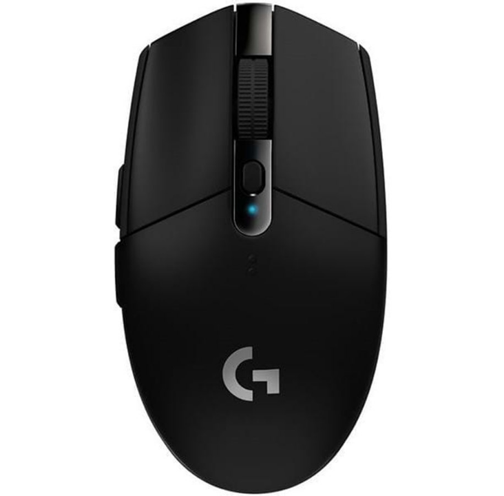 Logitech G305 LIGHTSPEED - Black - Gaming mouse - Optic - 6 buttons - Black