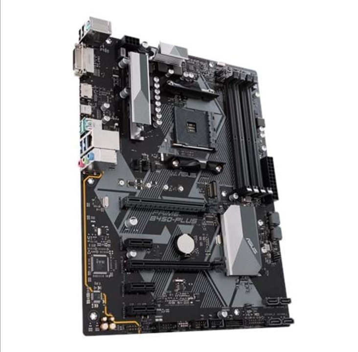 ASUS PRIME B450-PLUS Motherboard - AMD B450 - AMD AM4 socket - DDR4 RAM - ATX