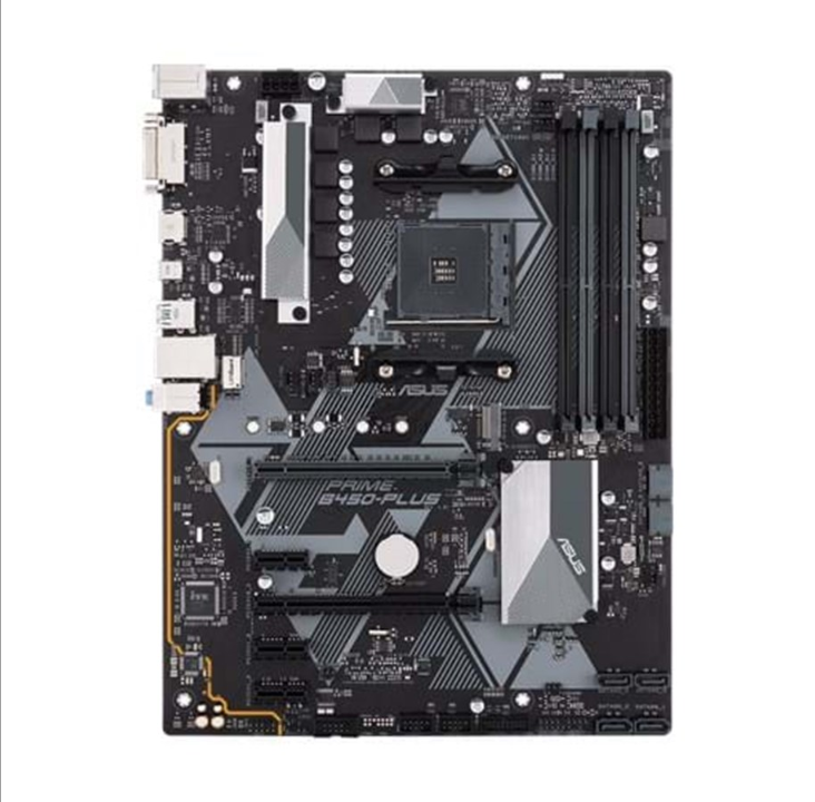 ASUS PRIME B450-PLUS Motherboard - AMD B450 - AMD AM4 socket - DDR4 RAM - ATX