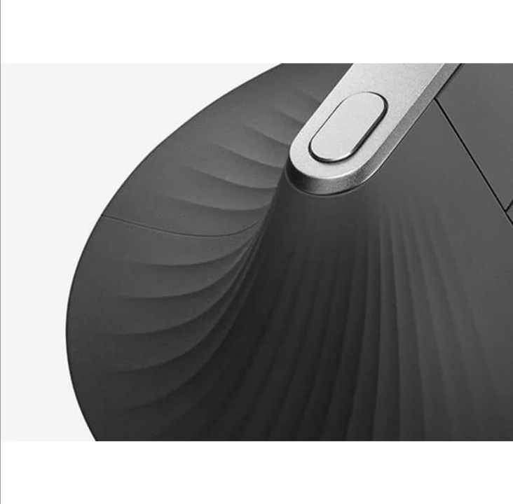 Logitech MX Vertical Advanced wireless Bluetooth - Mac & PC - Ergonomic mouse - Optic - 6 buttons - Black