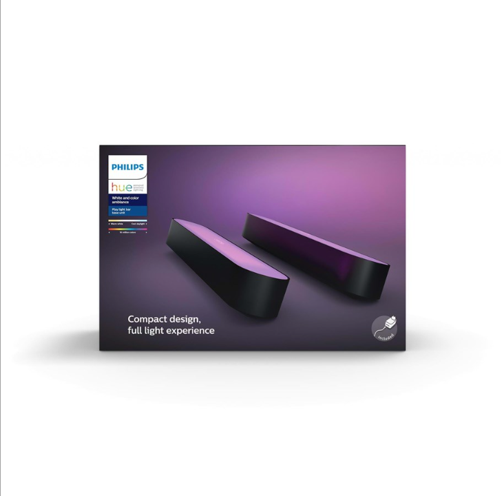 Philips Hue Play Double Pack - Black