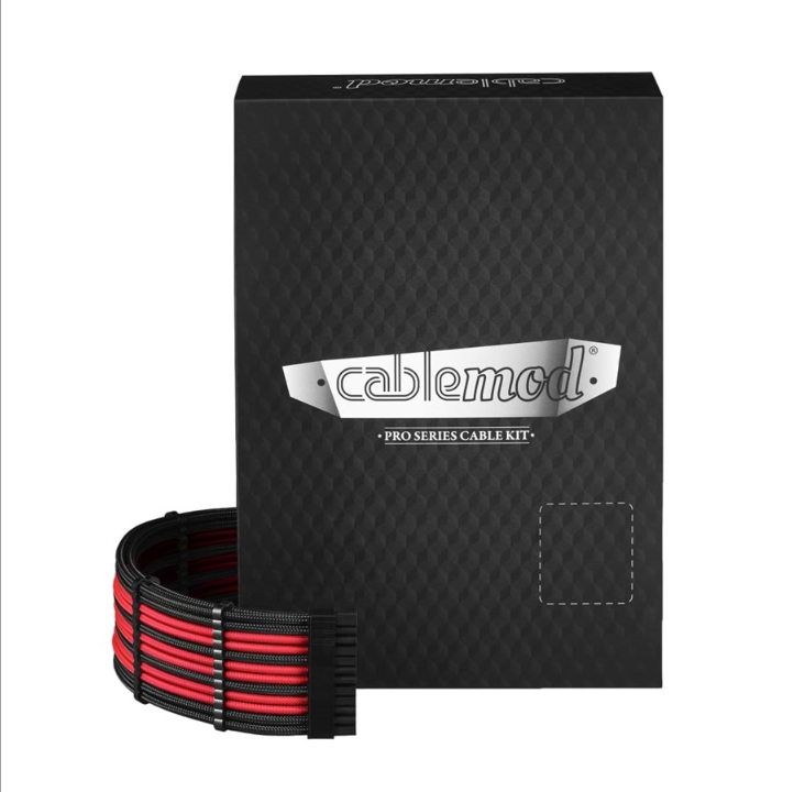 CableMod PRO ModMesh C-Series AXi/HXi/RM Cable Kit - Black/Red