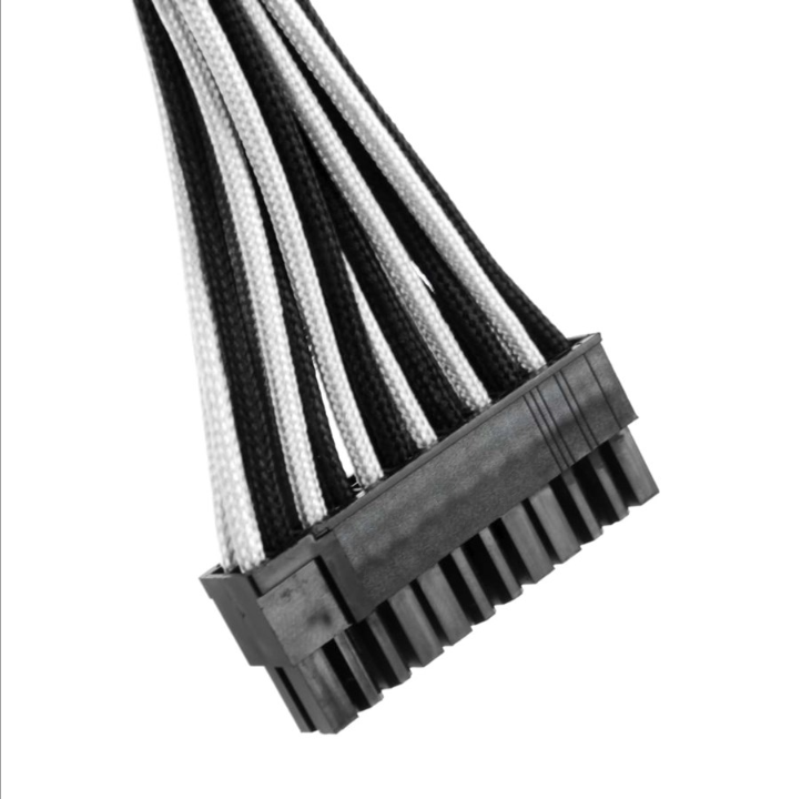 طقم تمديد CableMod Basic ModFlex - أسود/أبيض